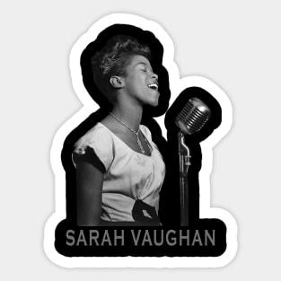 Sarah Vaughan Sticker